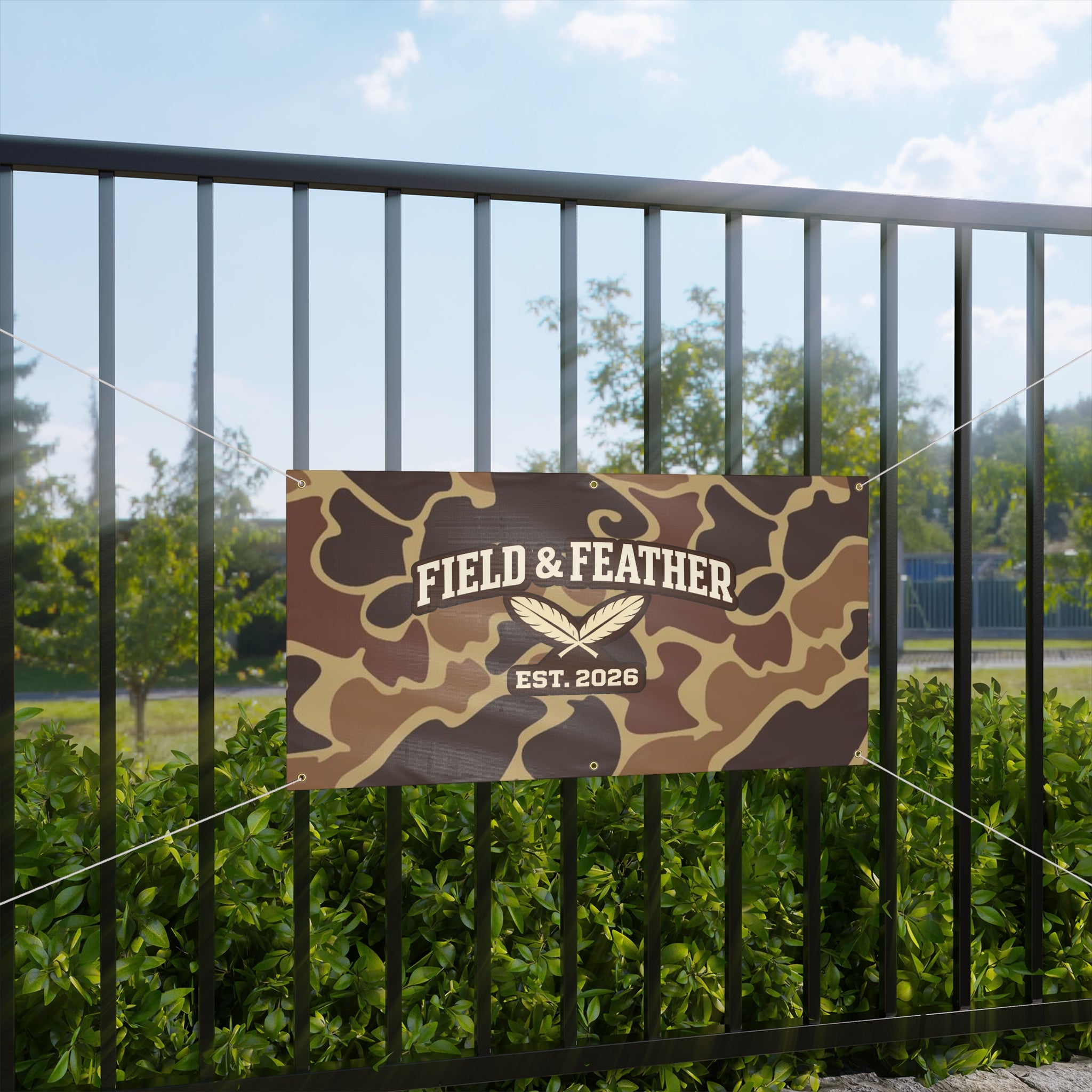 Field & Feather Camo banner