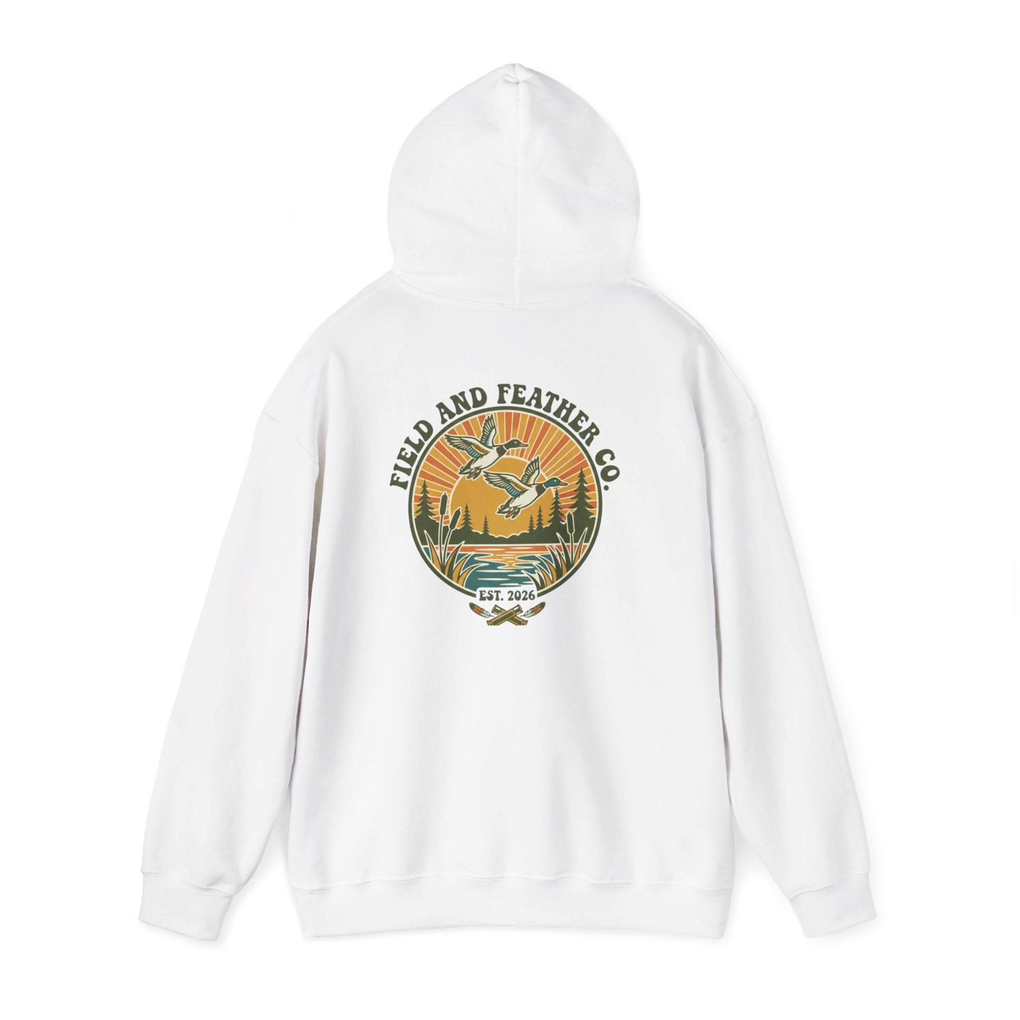 Field And Feather Co. Vintage Duck Hunting Graphic