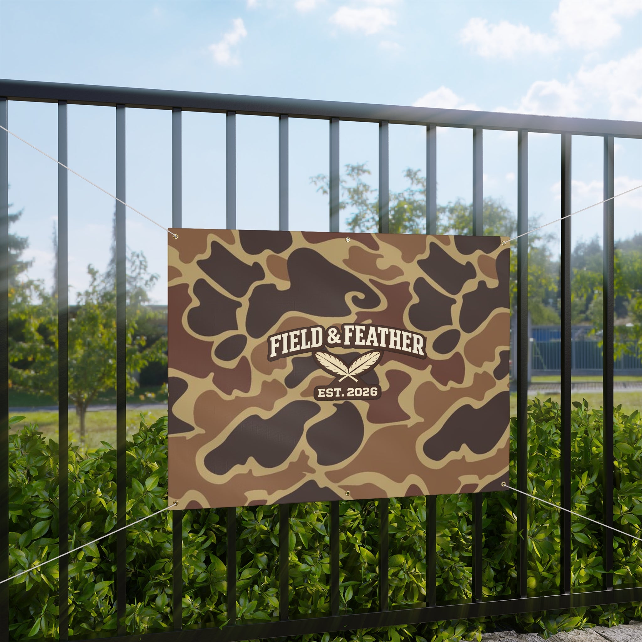 Field & Feather Camo banner